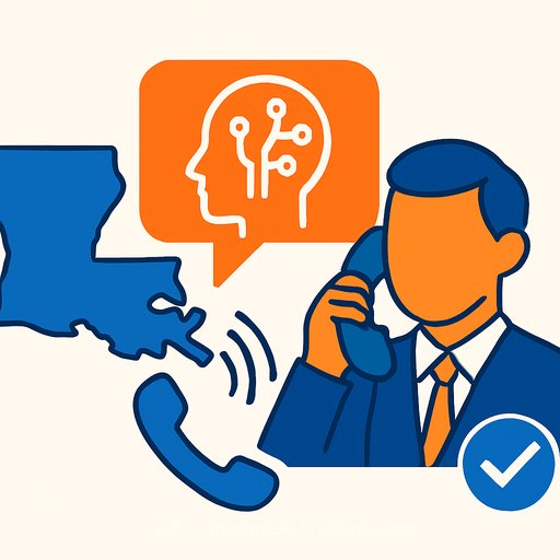 New Louisiana law requires disclosure of AI-generated campaign calls