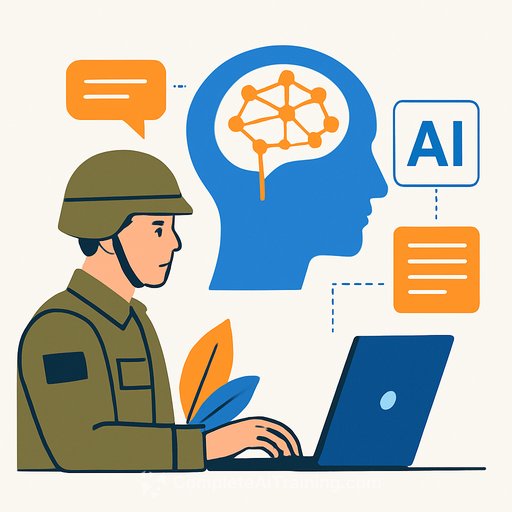 New prompt method aims to keep human thinking central in AI-assisted military writing