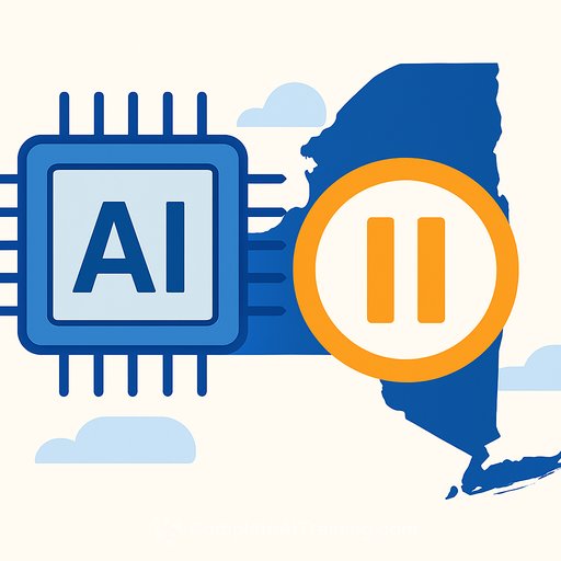 New York becomes first state to impose one-year pause on new artificial intelligence datacenters