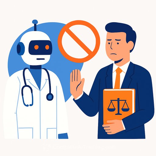 New York bill would ban AI chatbots from posing as licensed doctors and lawyers