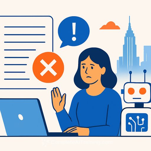 New York City delays school AI guidance after draft sparks backlash