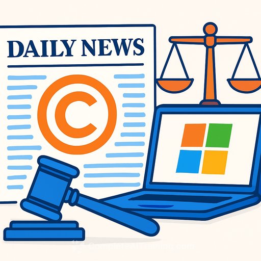 New York Daily News and affiliated outlets accuse Microsoft of inducing copyright infringement in updated OpenAI lawsuit