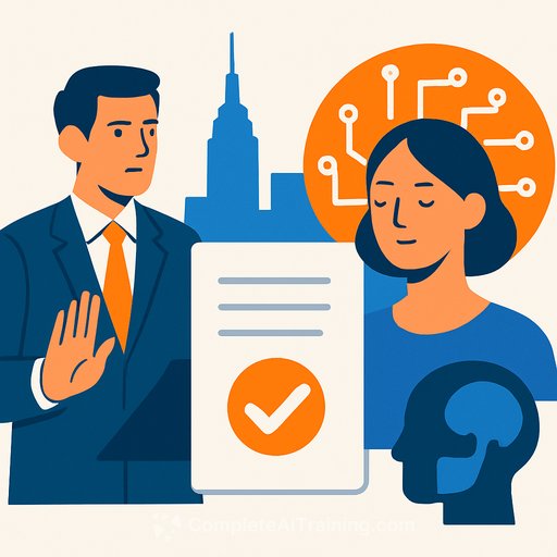 New York Enacts First-of-Its-Kind AI Rules for Entertainment With Disclosures and Posthumous Consent