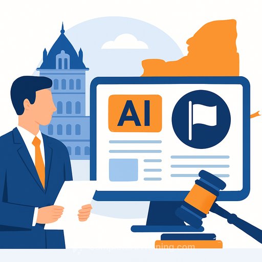 New York legislature passes bill requiring AI disclosure labels on news content