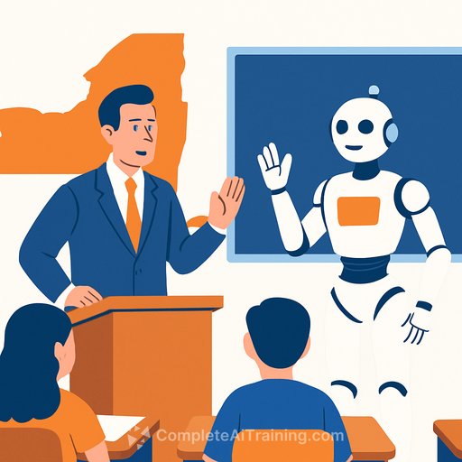 New York state senator introduces bill to ban AI humanoid robots from teaching in schools