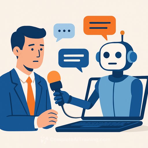 News site tied to OpenAI super PAC uses bots posing as journalists to gather real quotes for AI-generated articles