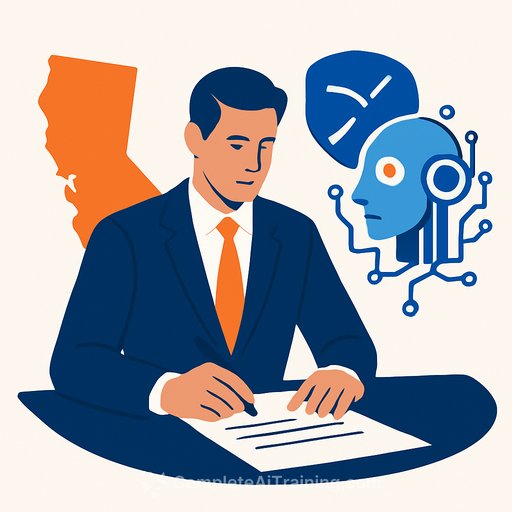 Newsom signs executive order tightening California's oversight of AI vendors