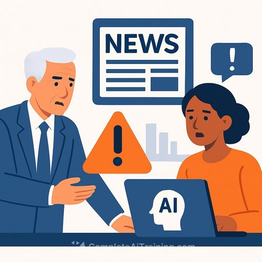 Newsrooms weigh editorial control and public trust as AI use grows