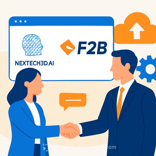 Nextech3D.ai partners with F2B to expand AI-powered event technology business