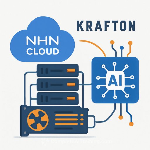 NHN Cloud Fuels Krafton's AI-first Push with GPUaaS: 1,000 Blackwell GPUs on 800G InfiniBand