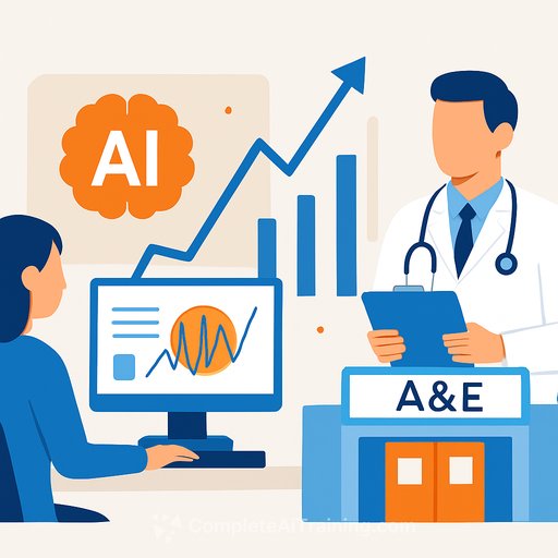 NHS deploys AI forecasts to get ahead of A&E surges and cut winter waits