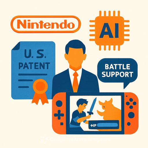 Nintendo denies generative AI lobbying claims after lawmaker apology, secures US patent for battle support mechanic