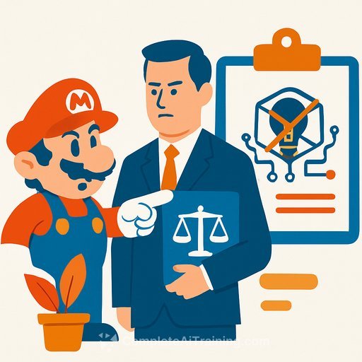 Nintendo denies lobbying Japan over generative AI, vows to protect IP