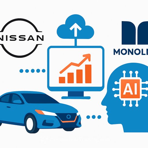 Nissan and Monolith extend AI partnership through 2027 to speed vehicle development and cut physical tests