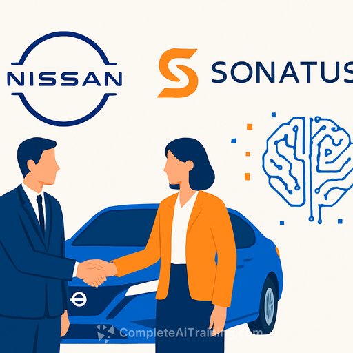 Nissan and Sonatus team up on AI to fast-track new models