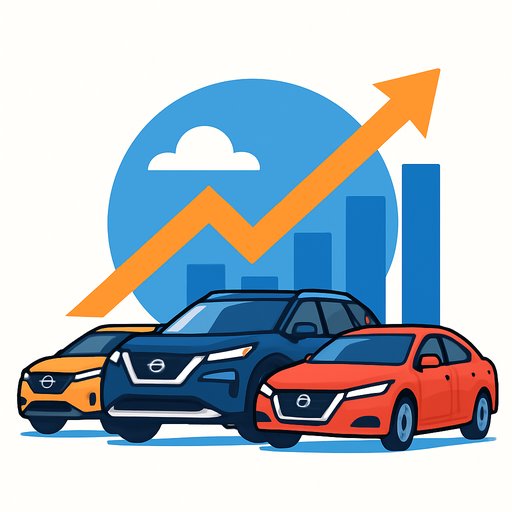 Nissan targets 1 million U.S. sales with new Rogue, V-6 models and updated lineup