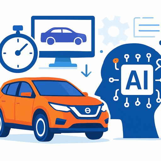 Nissan uses AI to cut vehicle development time in half