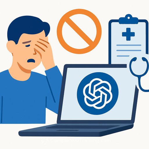 No, ChatGPT Isn't Banned From Legal or Medical Advice - Don't Trust It Blindly