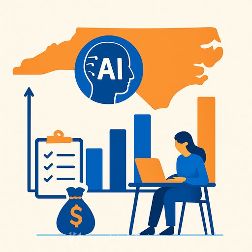 North Carolina Ranks No. 24 for AI Readiness, Study Finds Gaps in Jobs, Education, and Funding