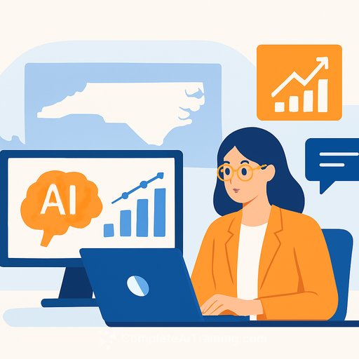North Carolina treasurer's office adopts AI tools after pilot program shows 10% productivity gain