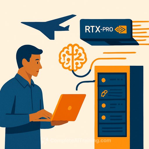 Northrop Grumman Accelerates Operations with NVIDIA AI-Driven RTX PRO Servers