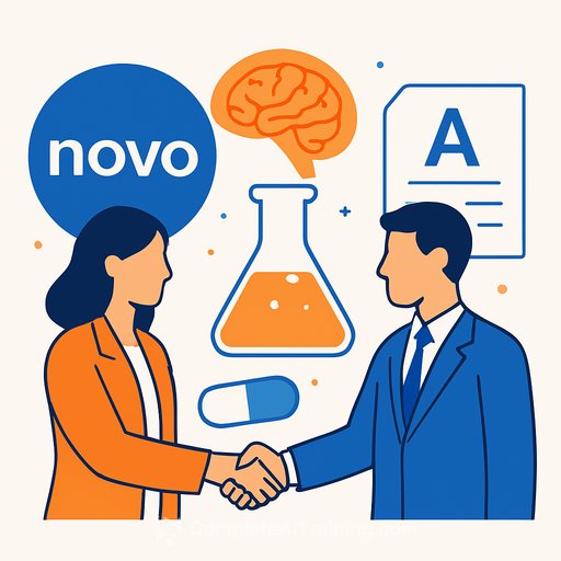 Novo partners with Anthropic to use Claude AI for drug discovery