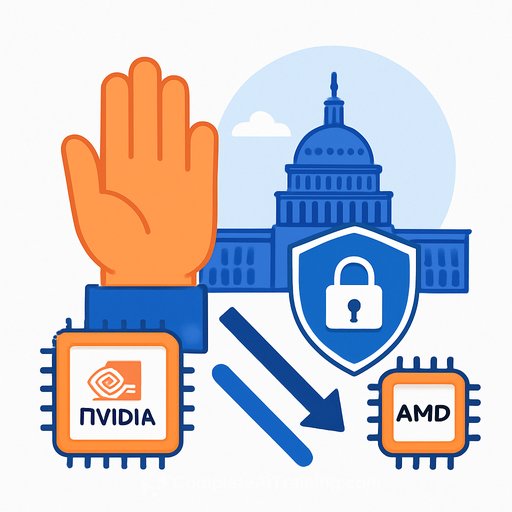 Nvidia, AMD slide as US moves to act as gatekeeper for AI chip exports worldwide