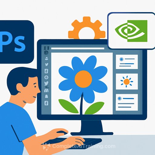 Nvidia and Adobe demo local AI agents in Photoshop that keep creative data on-device