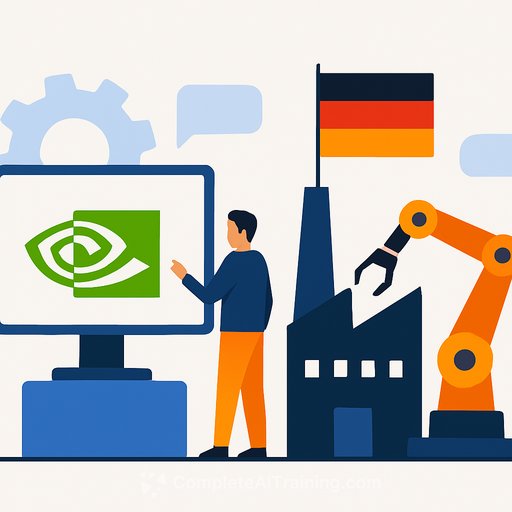 NVIDIA and Germany plan industrial AI initiative