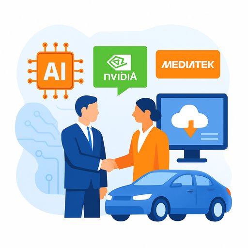 Nvidia and MediaTek expand collaboration across AI infrastructure, local computing and automotive