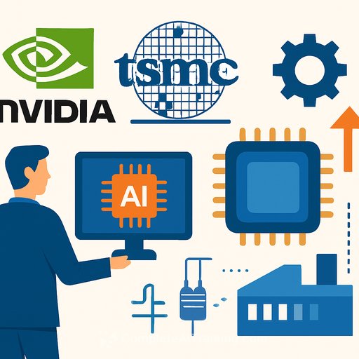 NVIDIA and TSMC deploy AI and accelerated computing across chip design and fab operations