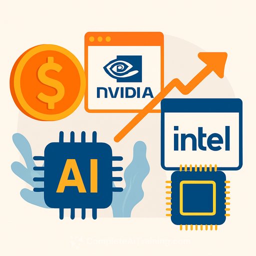 NVIDIA invests $5B in Intel to co-develop AI infrastructure and PC chips