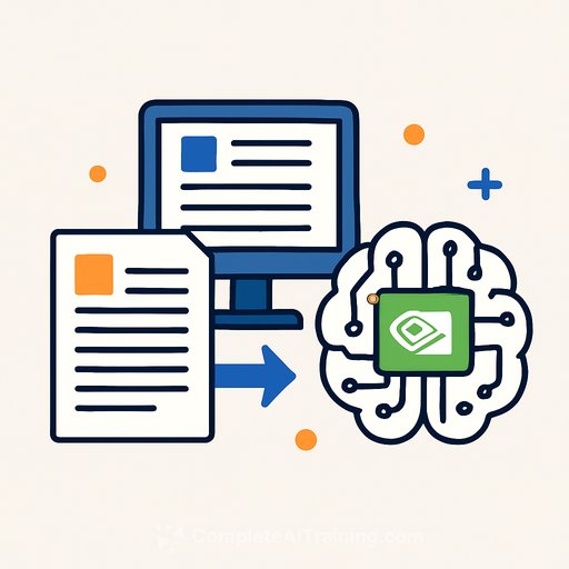 NVIDIA releases Nemotron 3.5 Parse for document extraction