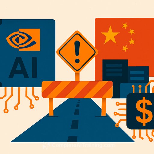 Nvidia’s China AI Chip Sales Hit Roadblock as U.S. Licensing Backlog Grows