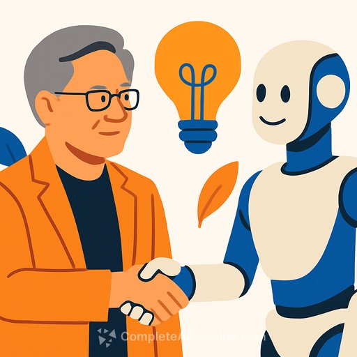 Nvidia’s Jensen Huang: AI Is a Powerful Partner, Not a Replacement for Human Ambition