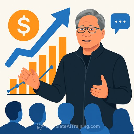 Nvidia's Jensen Huang Just Gave Investors Good News: 5 AI Stocks to Buy Now