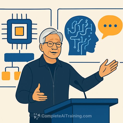 Nvidia's Jensen Huang unveils new AI models and chips at CES 2026, calling it a ChatGPT moment for physical AI