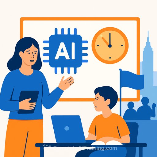 NYC delays school AI guidance as City Council majority demands moratorium