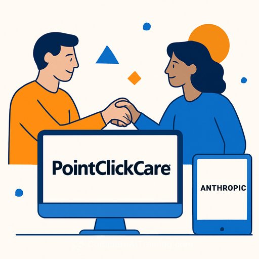 Ode with Anthropic names PointClickCare first senior care platform partner