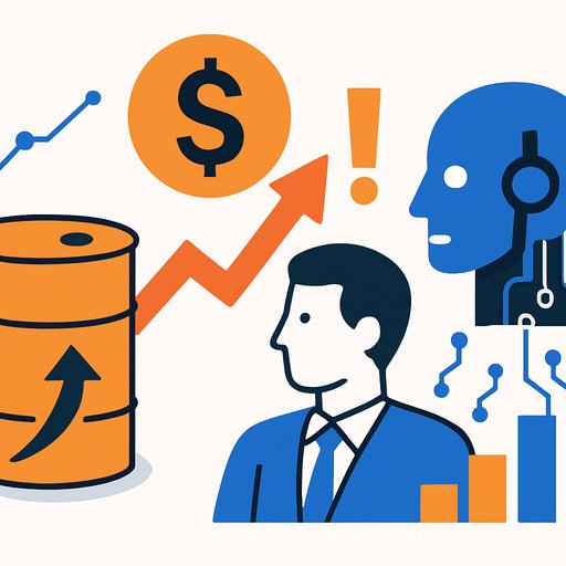 Oil above $100 a barrel poses risks for AI investors as energy costs rise