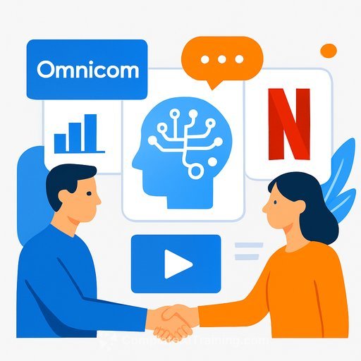 Omnicom Media becomes Netflix's first data collaboration partner for AI-powered ad creatives