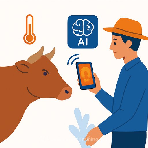 One photo, one reading: AI spots fever in cattle