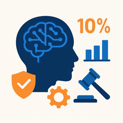 Only 10% of P&C insurers successfully scale AI, with governance gaps holding back the rest