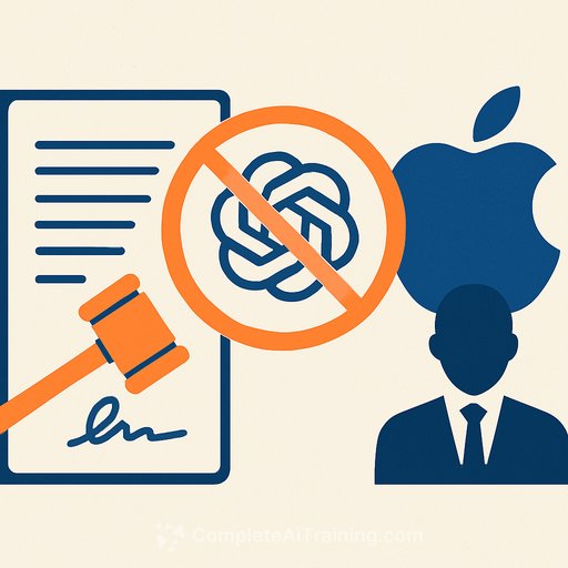 OpenAI agrees not to use Apple trade secrets during lawsuit