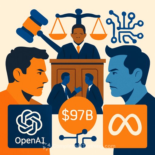 OpenAI and Meta Clash in Court Over Musk’s $97 Billion Takeover Bid and AI Industry Secrets