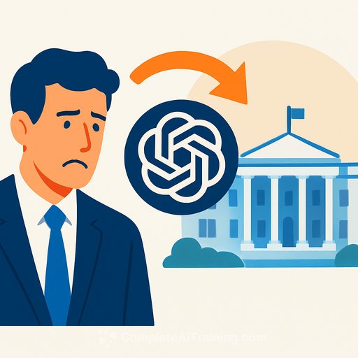 OpenAI Backtracks on Government Backstop After White House Pushback