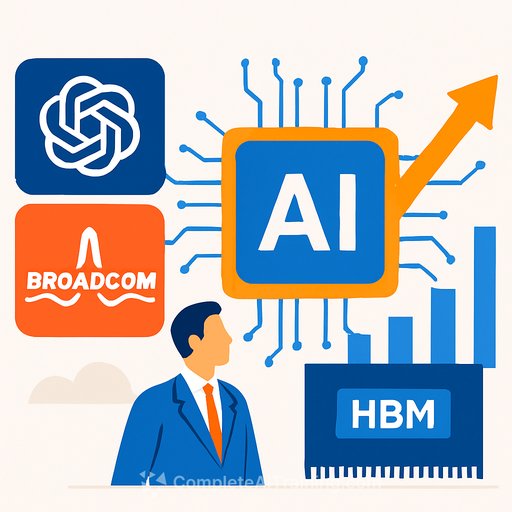 OpenAI-Broadcom AI Chip Alliance Fuels Semiconductor Rally, Puts Samsung HBM Prospects in Focus