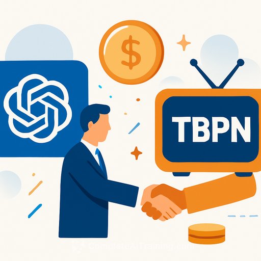OpenAI buys tech talk show TBPN for hundreds of millions of dollars