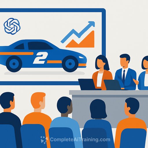 OpenAI hosts NASCAR AI operations session at Forum event