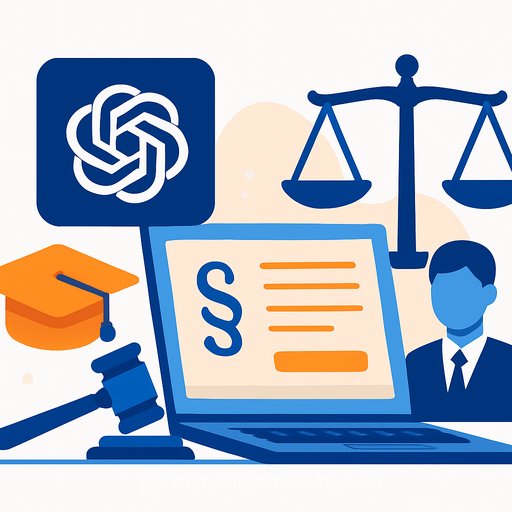 OpenAI plans legal AI offering under Codex brand as Big Tech competition in legal sector grows